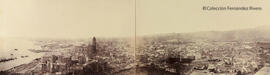 Málaga. Panorámica desde Gibralfaro. Louis de Clercq.