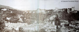 Granada, la Alhambra desde el mirador de San Miguel. Fotógrafo desconocido.