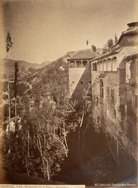 Granada, Alhambra, Peinador de la Reina y Torre de Abu-I-Hayyay. J. Laurent
