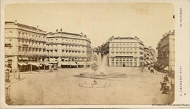 Madrid, Puerta del Sol. J. Laurent.