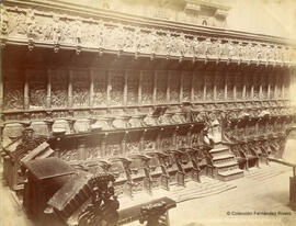 Burgos, Catedral, Sillería del Coro. Léon et Lévy.