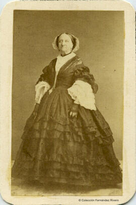 Madrid, retrato de mujer anciana. J. Laurent.