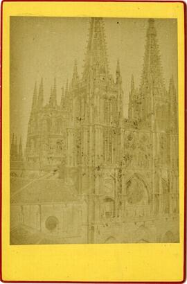 Burgos, fachada de la Catedral. L. Masson.
