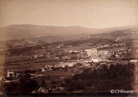 Orense, panorama de la ciudad. Valentín Medía.