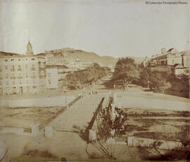 Málaga, puente de Tetuán y Alameda. Masson.