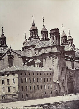 Zaragoza. Basílica de Ntra. Sra. del Pilar. J. Laurent.