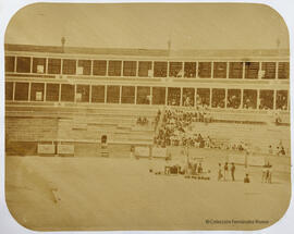 El Puerto de Santa María, plaza de toros, momentos previos o posteriores a una corrida de toros. Conde de Vernay.