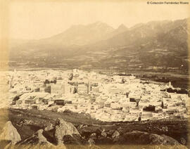 Tetuán (Marruecos), panorámica de la ciudad (parte derecha). Fotógrafo desconocido.