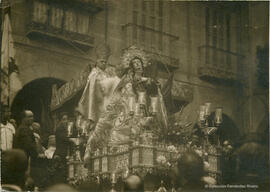 Ávila, procesión de Santa Teresa de Jesús. Fotógrafo desconocido.