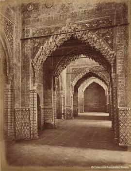 Granada, Alhambra, Sala de la Justicia. J. H. Mann.