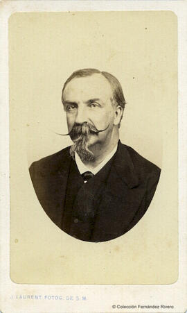 Madrid, retrato de Antonio de Orleans, duque de Montpensier. J. Laurent.