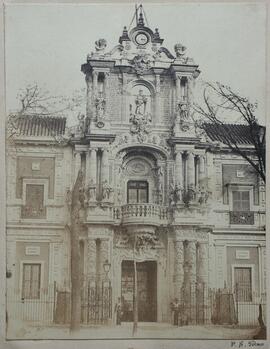 Sevilla, San Telmo, portada. Autor desconocido.