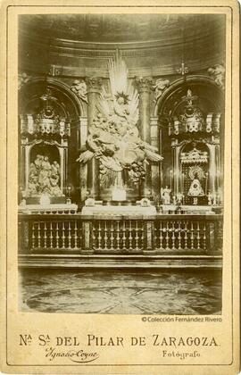 Zaragoza, tabernáculo de la Virgen del Pilar. Ignacio Coyne.