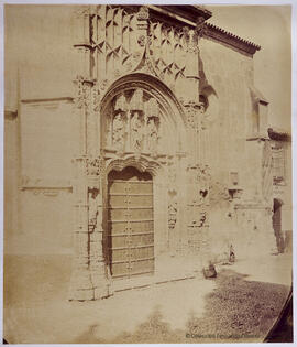 Córdoba, antiguo hospital de San Sebastián, portada. Masson.