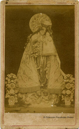 Valencia, reproducción de la imagen de la Virgen de los Desamparados, patrona de la ciudad. Pablo Rouede.