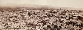 Granada, panorámica de la ciudad. Louis de Clercq.