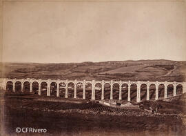 Chanca (Lugo), viaducto ferroviario de A Chanca sobre el río del mismo nombre. Valentín Medía.