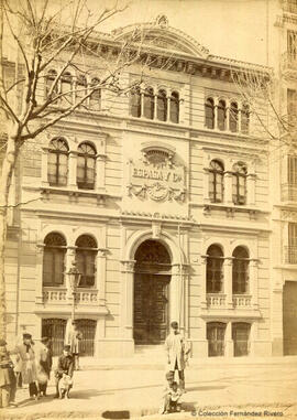Barcelona, edificio sede de la Editorial Espasa. J. E. Puig.
