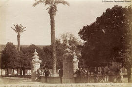 Cordoba, Mezquita, Patio de los Naranjos, Fuente de Santa María. E. Beauchy.