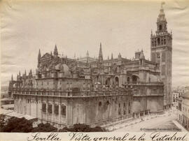 Sevilla, Catedral desde el sur. E. Beauchy.