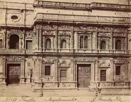 Sevilla, Ayuntamiento, fachada. E. Beauchy.
