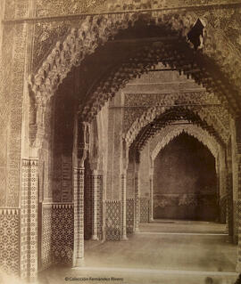 Granada, Alhambra, Sala de la Justicia o de los Reyes. Luis Léon Masson.
