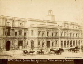 Sevilla, ayuntamiento y plaza de San Francisco. J. E. Puig.