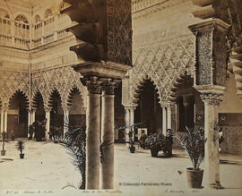 Sevilla, Alcázar, Patio de las Doncellas. E. Beauchy.