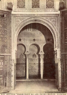 Sevilla, Alcázar, “Dormitorio de los Reyes moros”. E. Beauchy.