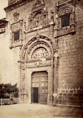 Toledo, Hospital de Santa Cruz, portada. J. Laurent.