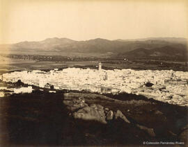 Tetuán (Marruecos), panorámica de la ciudad (parte izquierda). Fotógrafo desconocido.