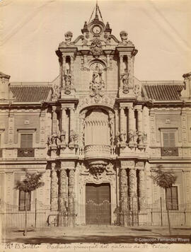 Sevilla, Palacio de San Telmo, fachada principal. E. Beauchy.