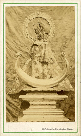 Jaén, reproducción de la imagen de la Virgen de la Capilla. Higinio Montalvo.
