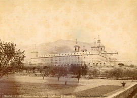 El Escorial, vista del Monasterio desde la huerta. Carlos Huerta.