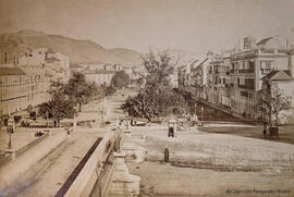 Málaga, Puente de Tetuán y Alameda. J. Oses.
