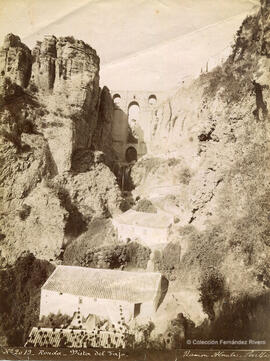 Ronda, el Tajo y el puente Nuevo. Ramón Almela.