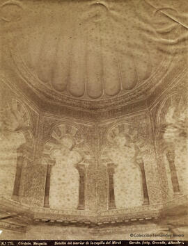 Córdoba, Mezquita, cúpula de la capilla del Mihrab. Garzón fotógrafo.