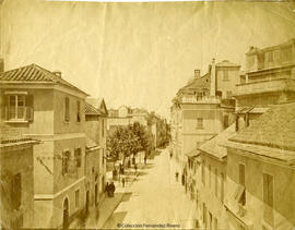 Gibraltar, calle principal. J. Mann.