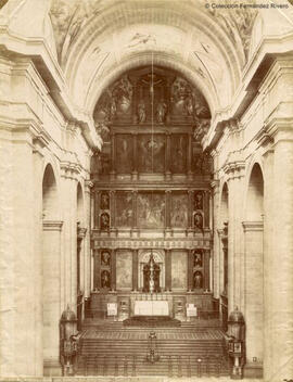 Monasterio de El Escorial, Altar Mayor de la Iglesia. Léon et Lévy.