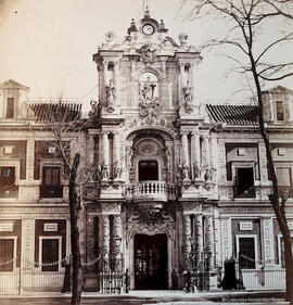 Sevilla, Palacio de San Telmo, portada principal. Luis Léon Masson.