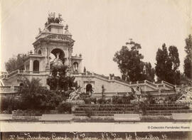 Barcelona, Cascada del Parque de la Ciudadela. J. E. Puig.