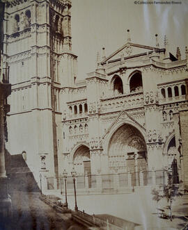 Toledo, Catedral, torre y fachada principal. Luis Masson.