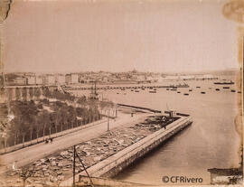La Coruña, el puerto y la ciudad. Valentín Medía.