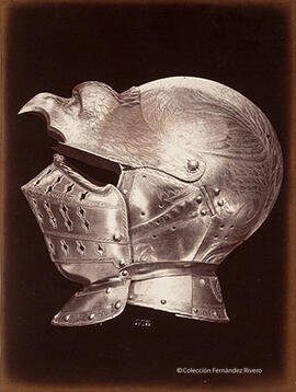 Madrid, Armería Real, Casco de Carlos V. J. Laurent y Cia.