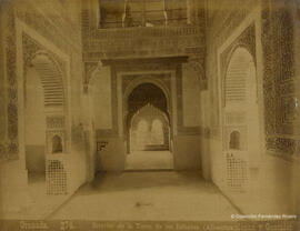 Granada, Alhambra, Interior de la torre de la Infanta. Señán y González.