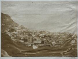 Gibraltar, panorámica de la ciudad. Mayor Vandeleur.