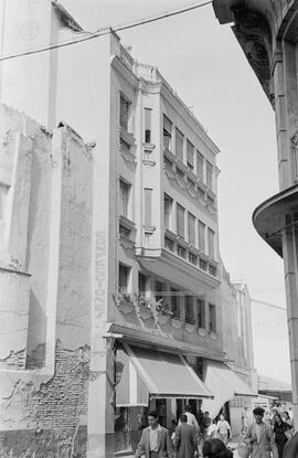 Calle Moreno Carbonero. 1954, octubre. Málaga, España.