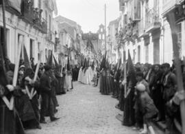 Semana Santa de Málaga. María Santísima de la Esperanza en calle Ancha del Carmen. 1931. España