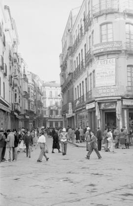 Calle. 1954, noviembre. Málaga. España.