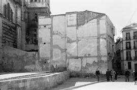 Calle Císter. Catedral de Málaga. Década de 1940. Málaga, España.